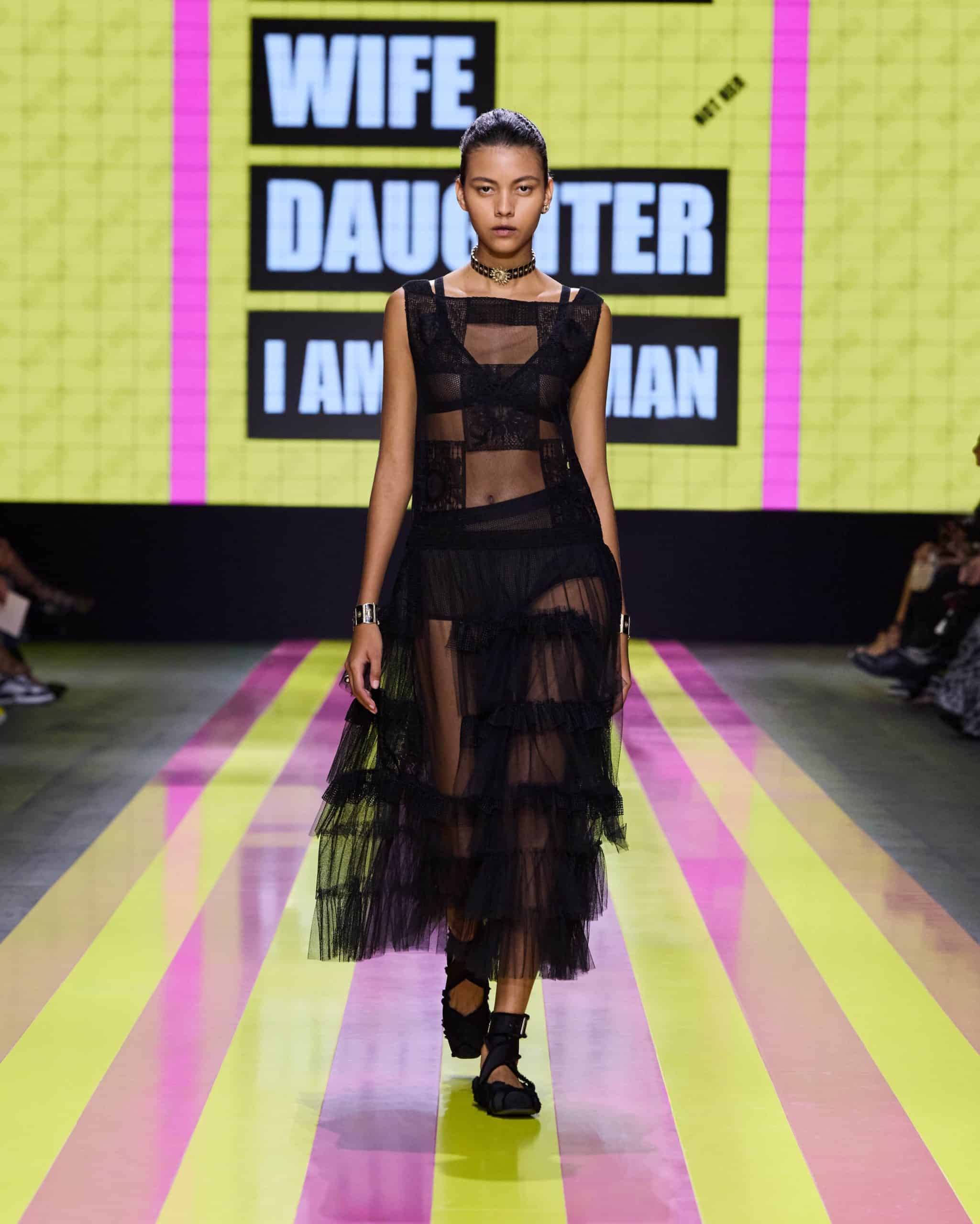Maria Grazia Chiuri’s Latest Collection at the Dior Women’s SS2024 Show Empowers Women to Embrace Their Worth and Challenge the Status Quo