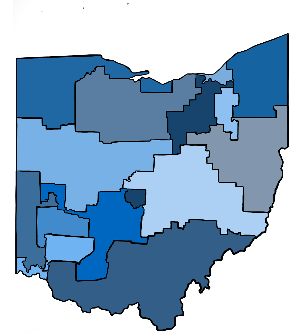 Ohio Redraws Map Giving Republicans Boost In Upcoming Elections The Ohio Redistrict 