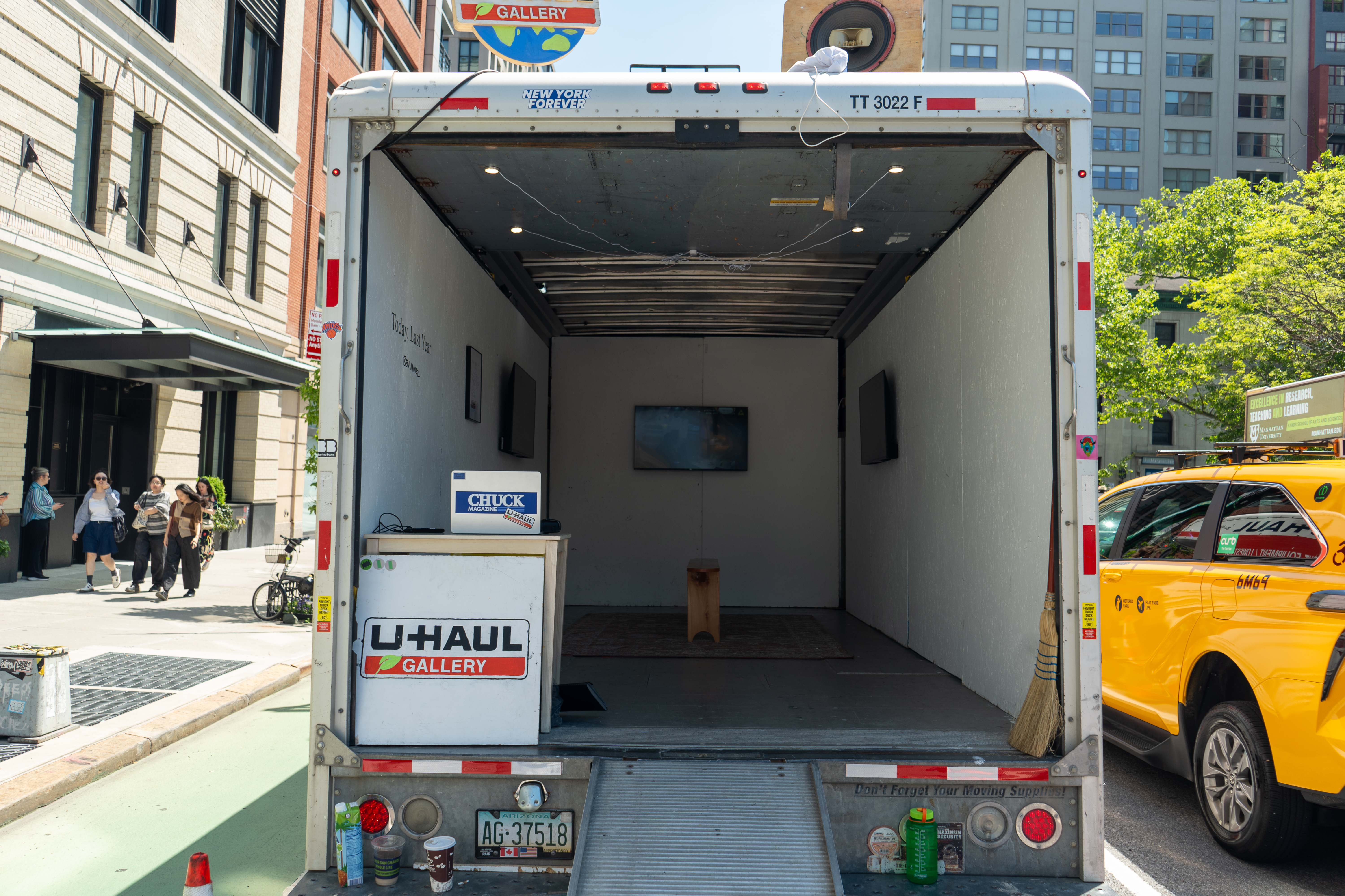 U-Haul Gallery's mobile model adopts art on the road