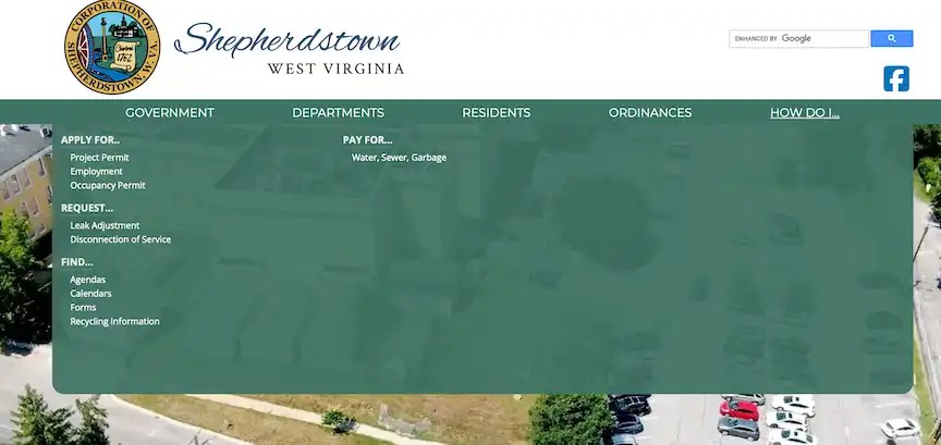 how do I page on website