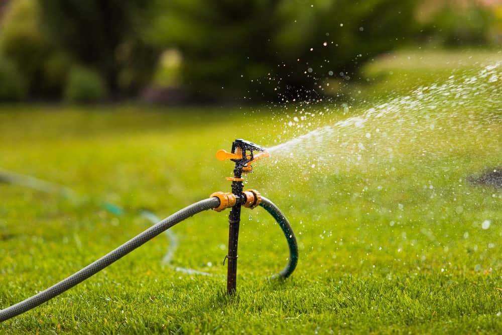 Recommended sprinkler run times