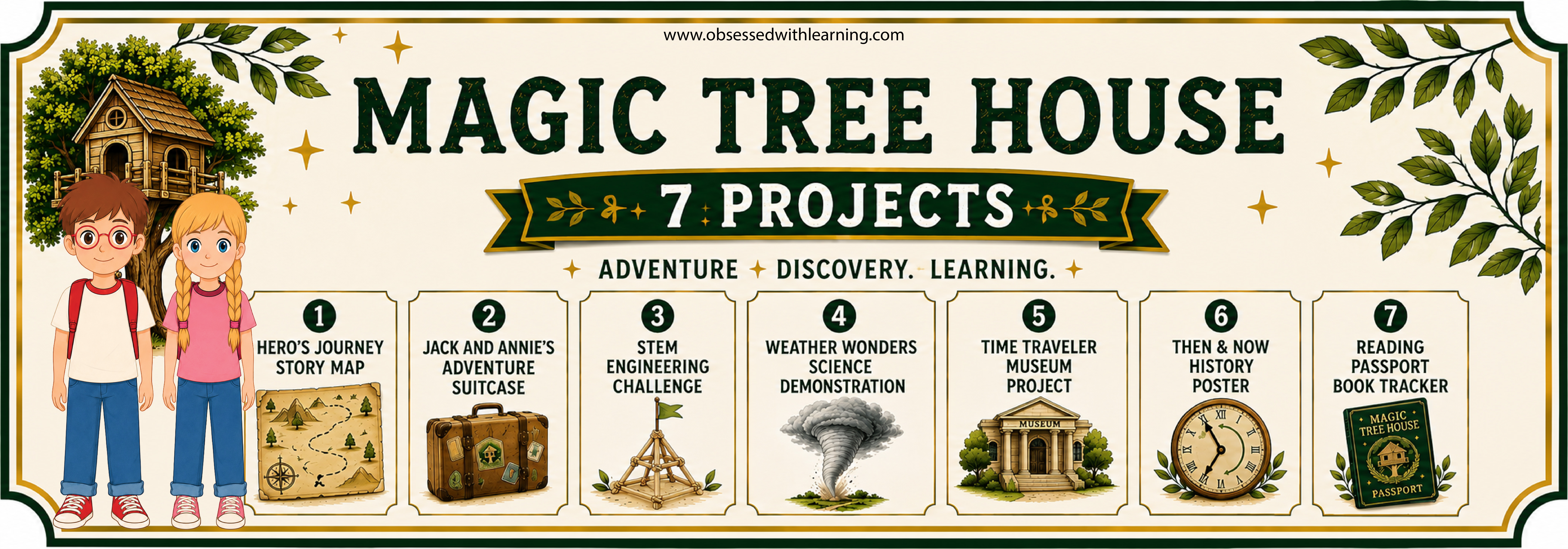7 Magic Tree House Activities Teachers Will Love: Projects, STEM & Writing
