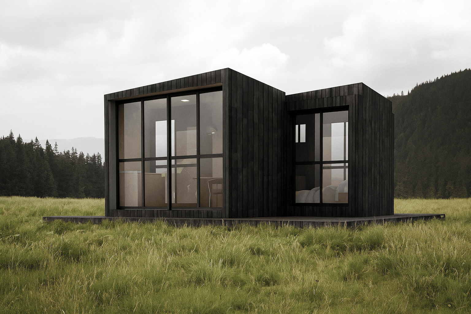 Cabana modular YBY 27m² — OCA Modular