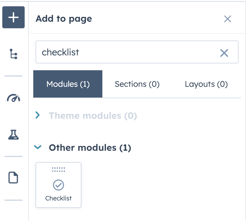 Documentation Standalone Checklist Module - Modern Mountain Art - Mobile