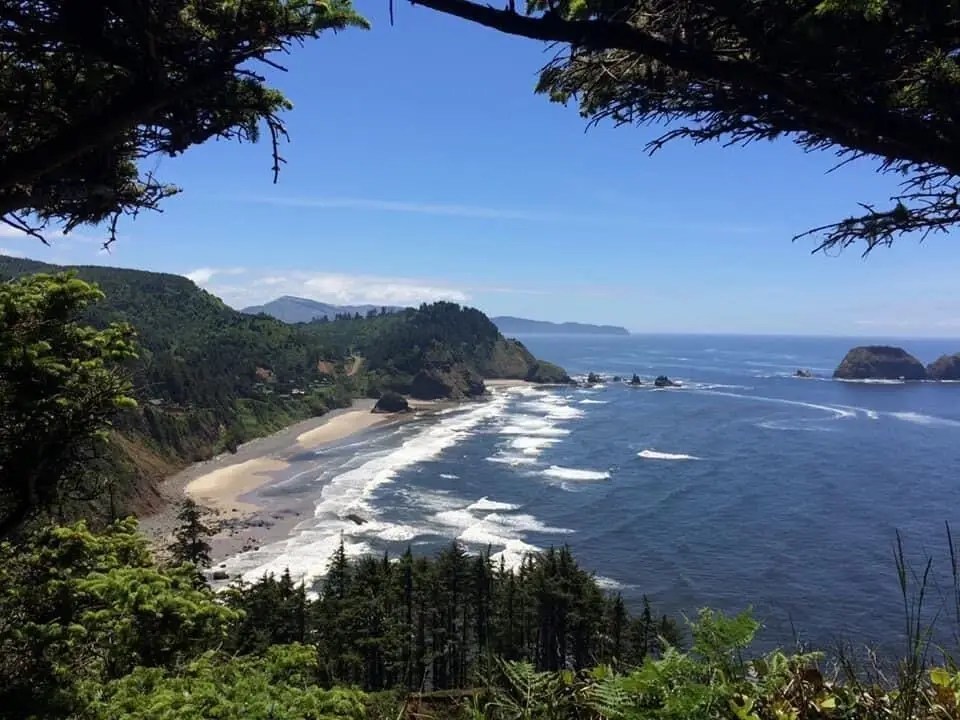 photo of a oregon beach