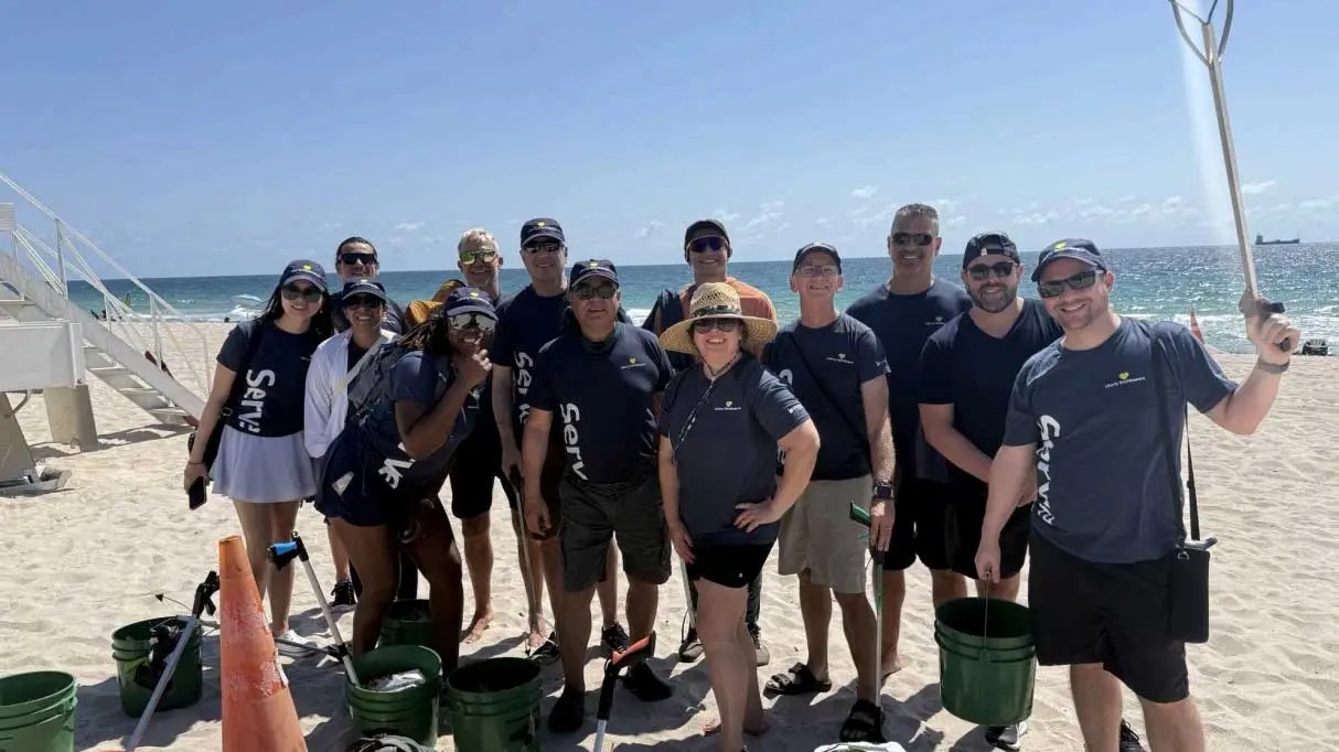 Serve With Liberty OBP Beach CleanUp
