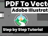 How To Convert A Pdf To Vector Or Jpeg In Adobe Illustrator Ocean Llama