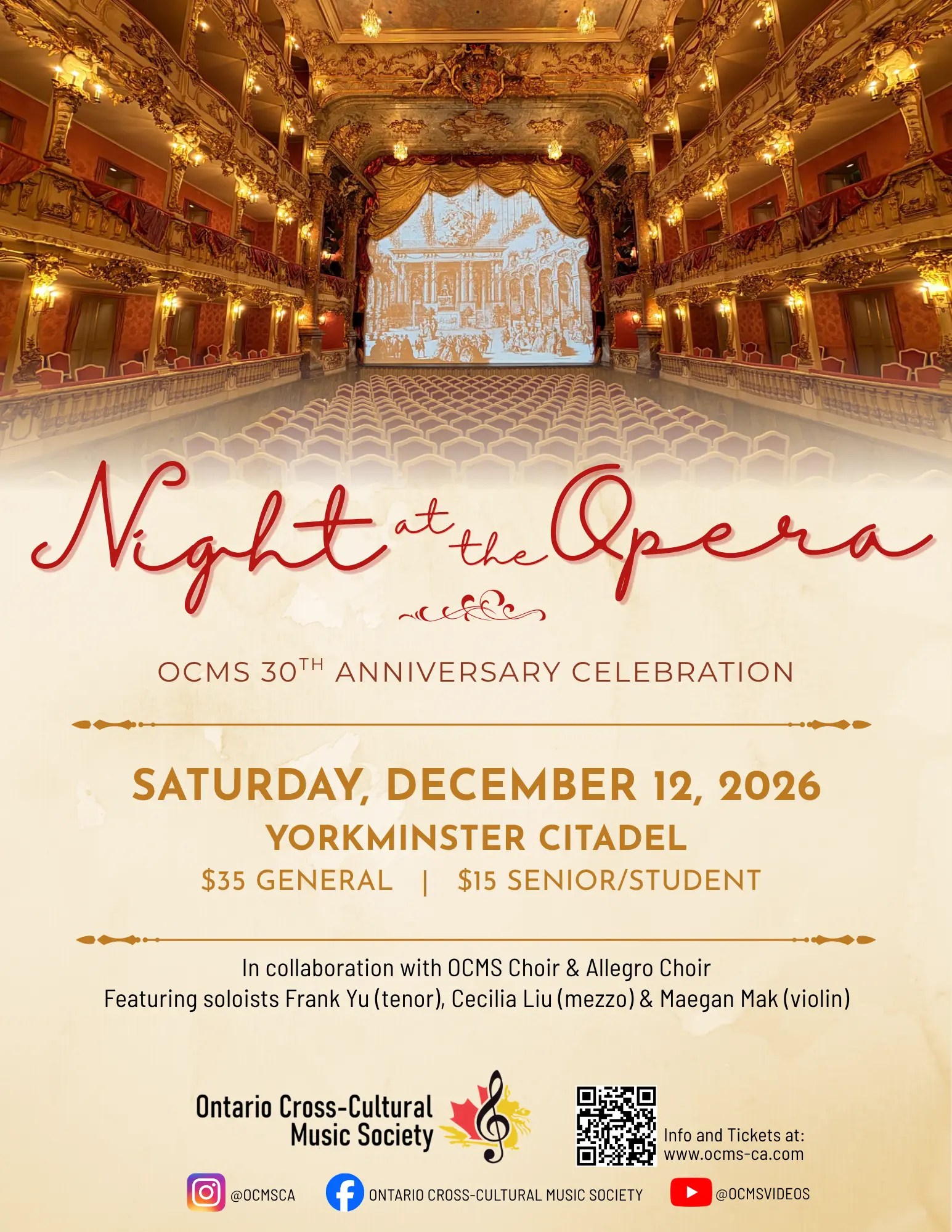 Night at the Opera poster