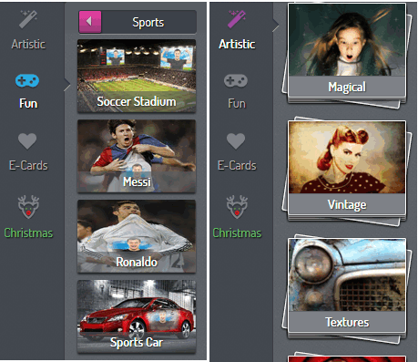 сделать фотку нарисованной онлайн