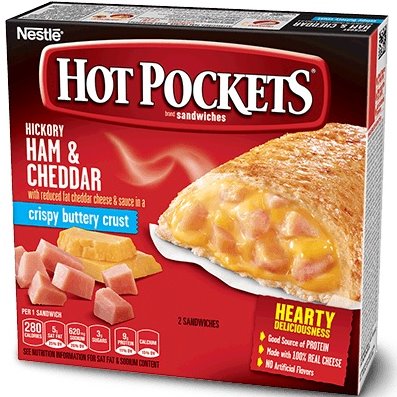 Hot pocket ham & cheese