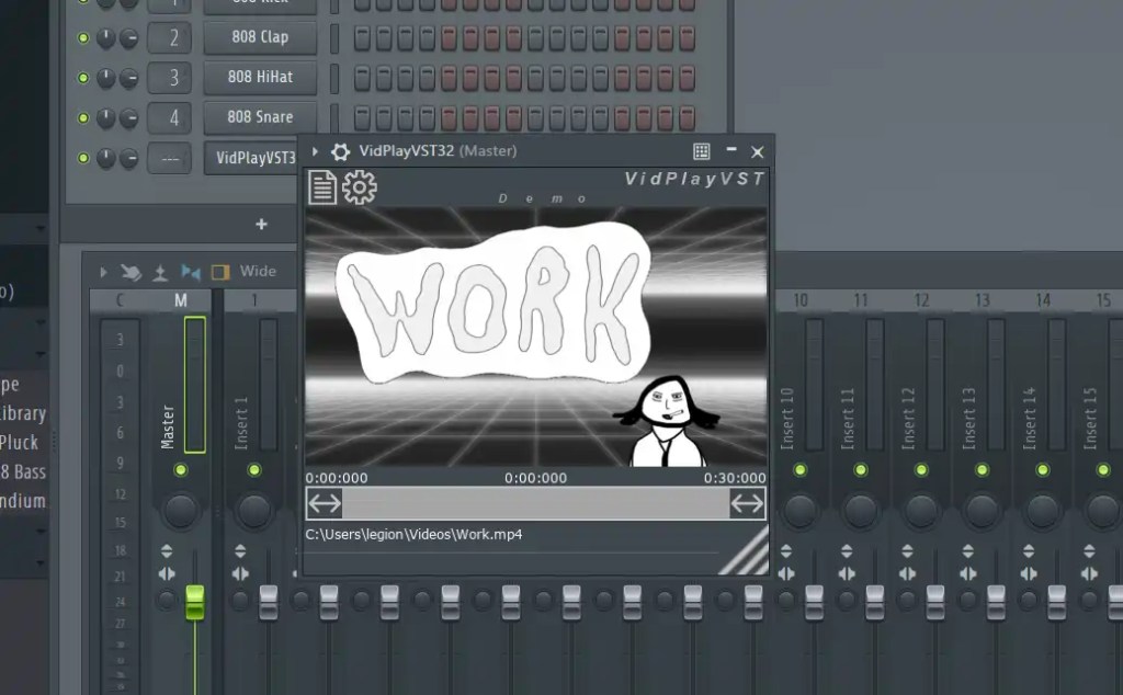 Video played on VidPlayVST