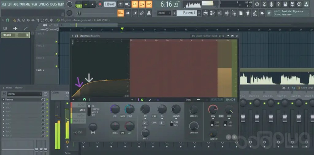 ess sound peaking the limits