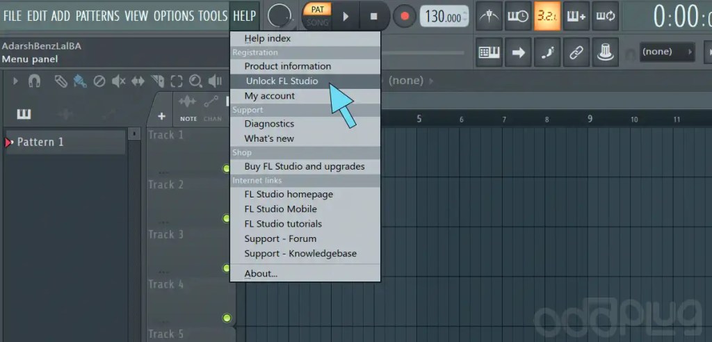 Unlock FL Studio window