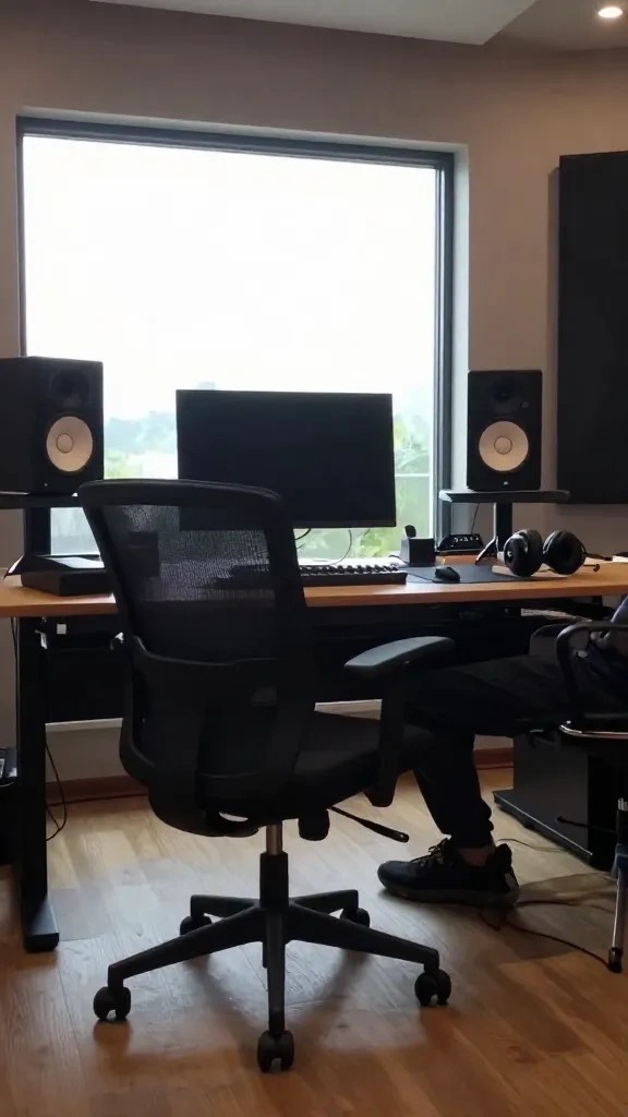 Drafting Chair for Standing Desks