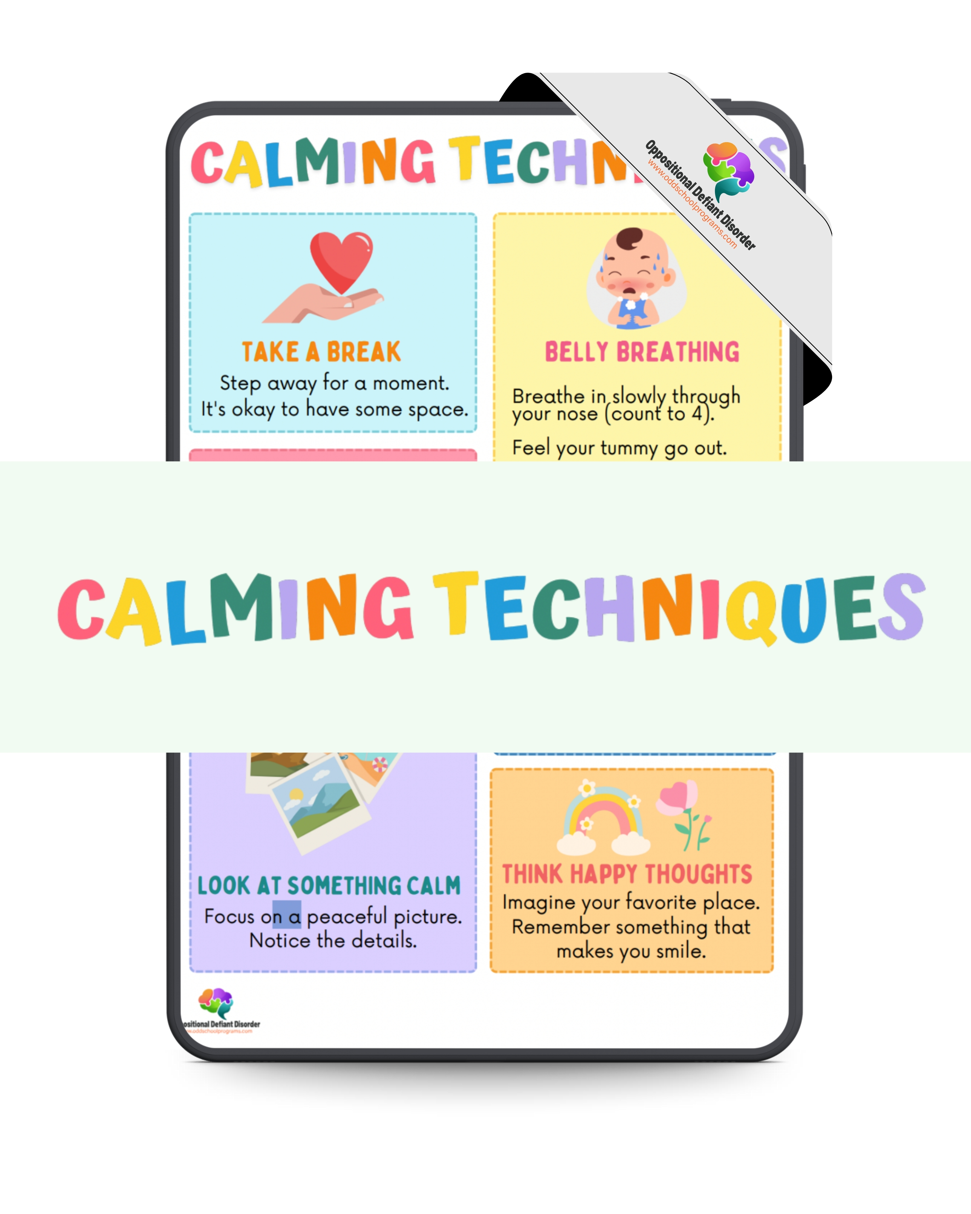 Calming Techniques for Children with ODD