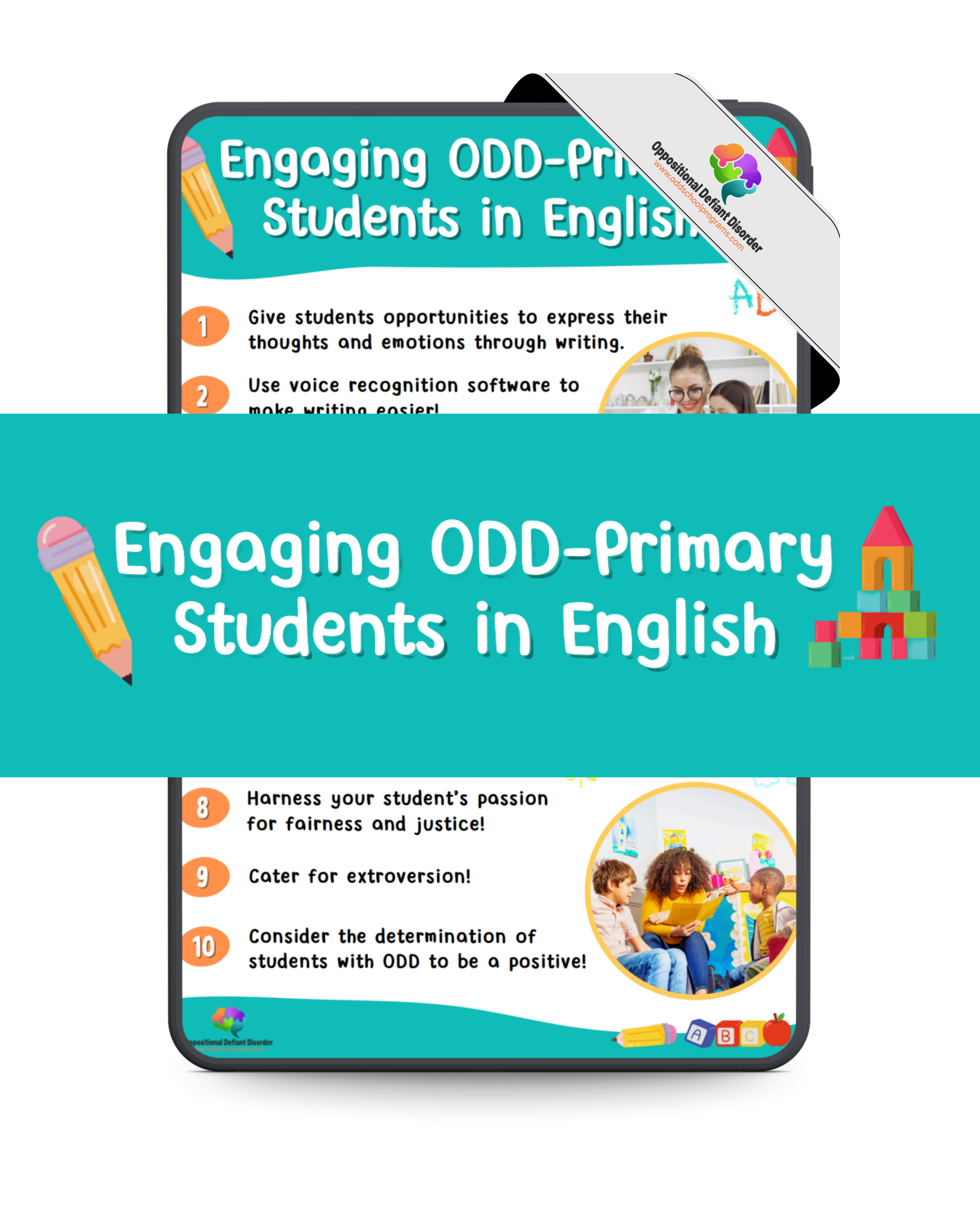 Engaging ODD-Primary Students in English Poster