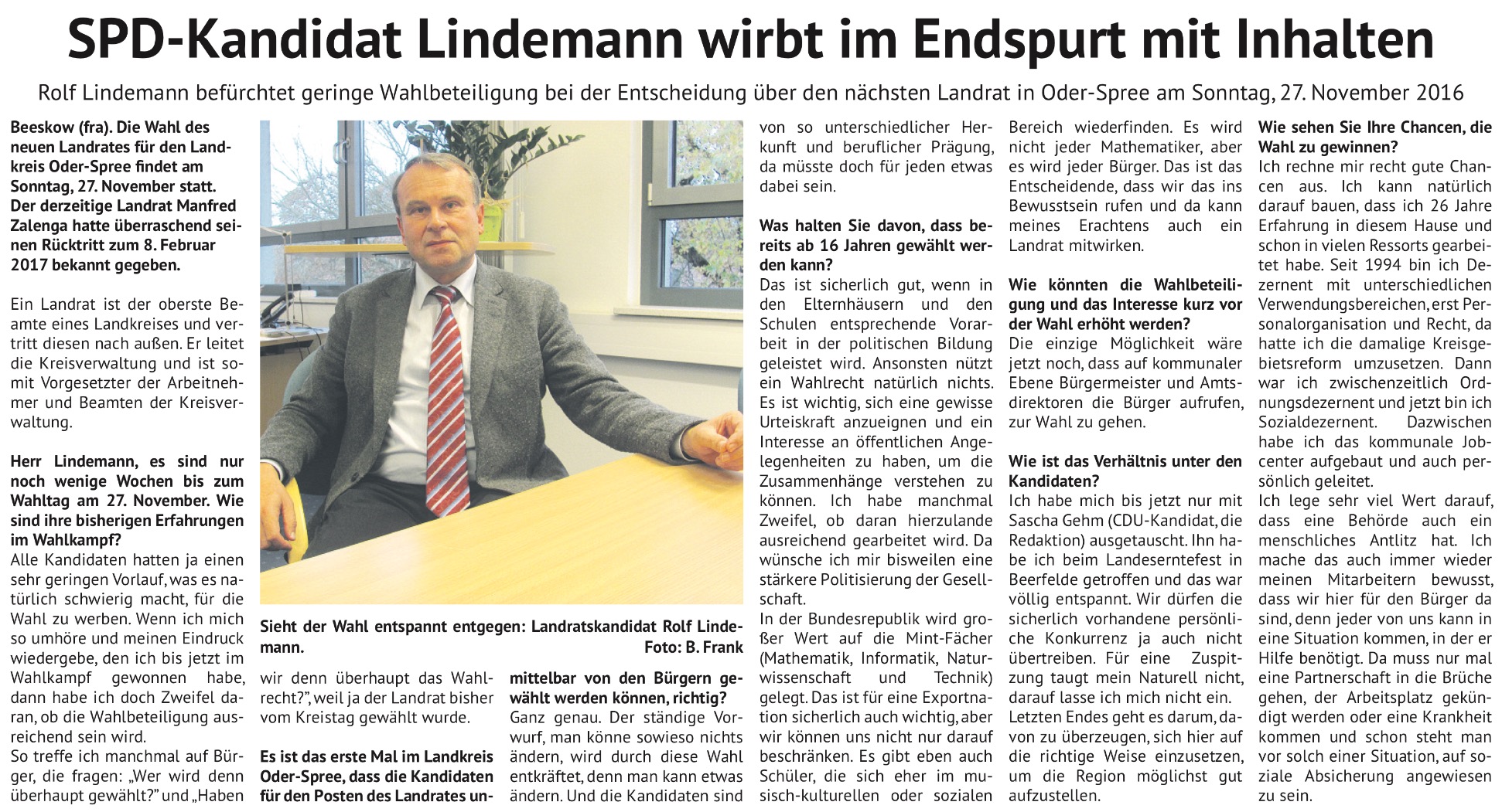 Lindemann Interview