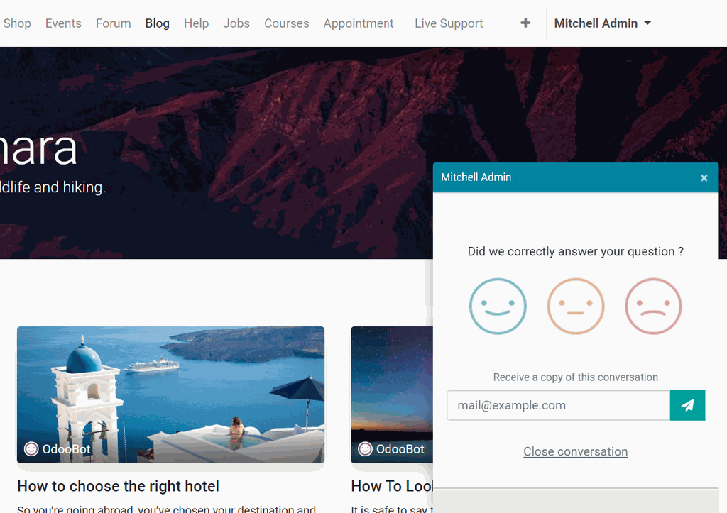 Choose a web host and . Open Source Live Chat App Odoo