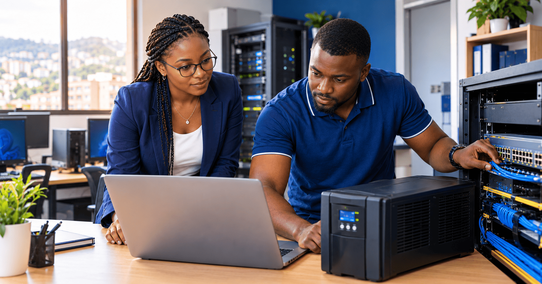 Maintenance informatique PME Cameroun : pourquoi la mettre en place ŒIL SÛR