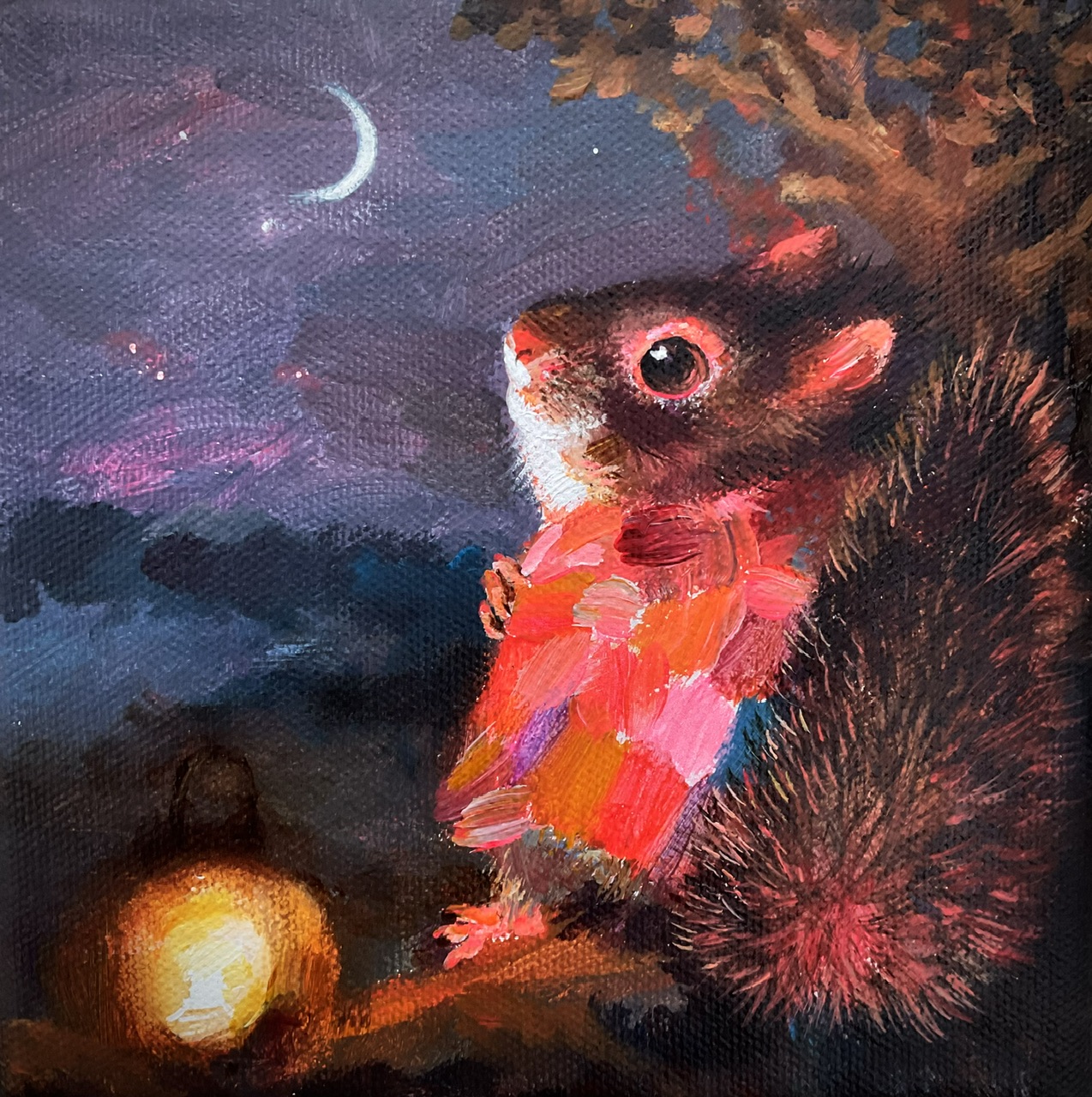 Only Me and the Moon (🔴Sold)