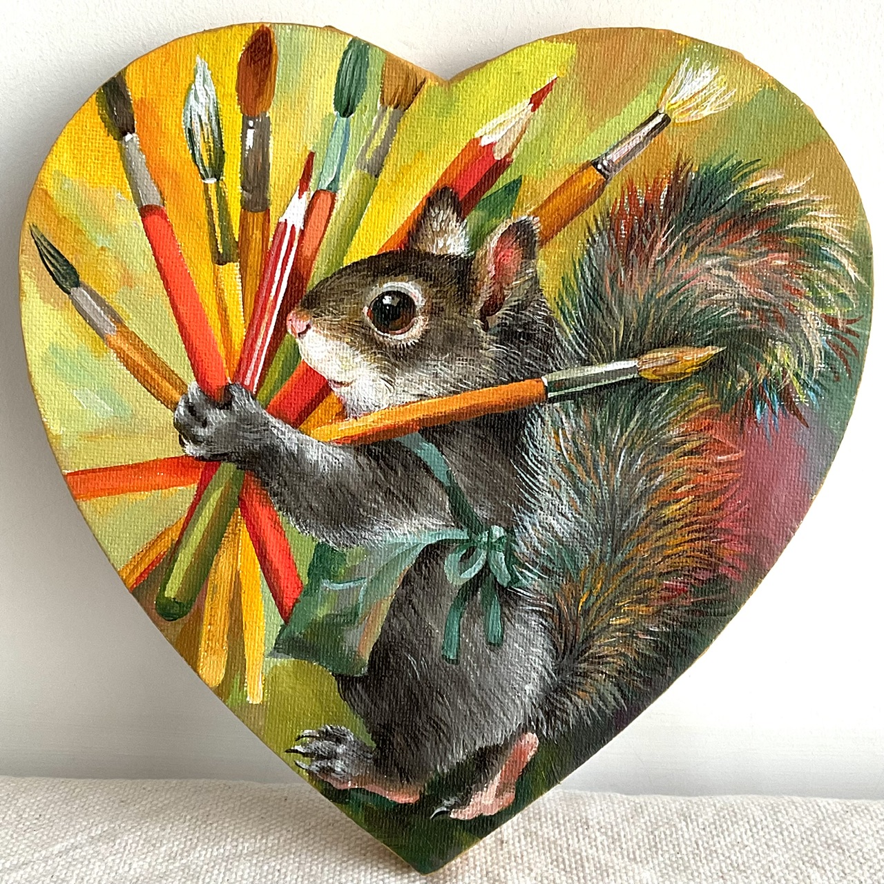 🔴SOLD Heart Full Of Art