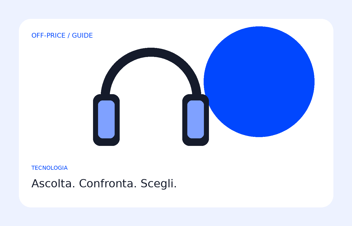 Illustrazione di cuffie over-ear per la guida alla scelta delle cuffie wireless