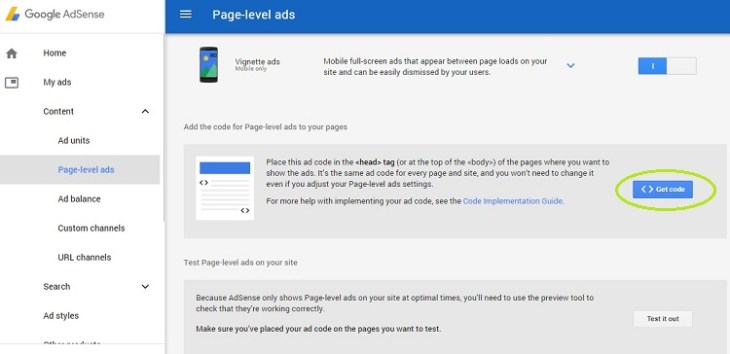 How to setup Google AdSense QuickStart ads for WordPress website