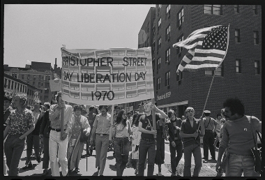The first Christopher Street Pride Parade NYC 1970