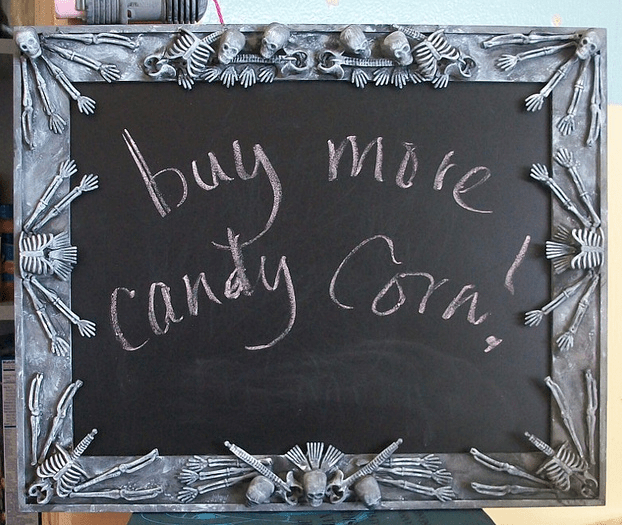 bone chalkboard