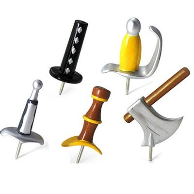 Medieval Weapons Pushpins