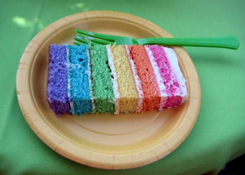 rainbow cake tutorial 052812