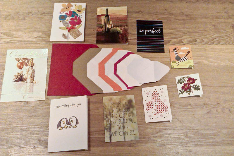 Nested cards: Extreme(ly organized) letter writing for your loved ones ...