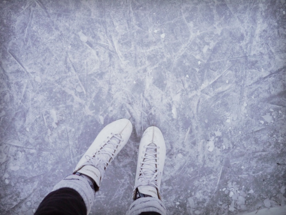 First time iceskating