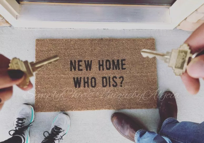 funny welcome doormats