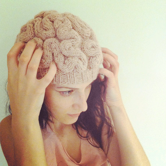 brain hat