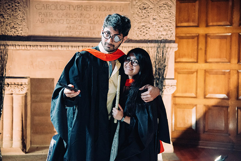 YES, we will marry this Harry Potter-inspired proposal (with wands, robes, and the Unbreakable Vow!)
