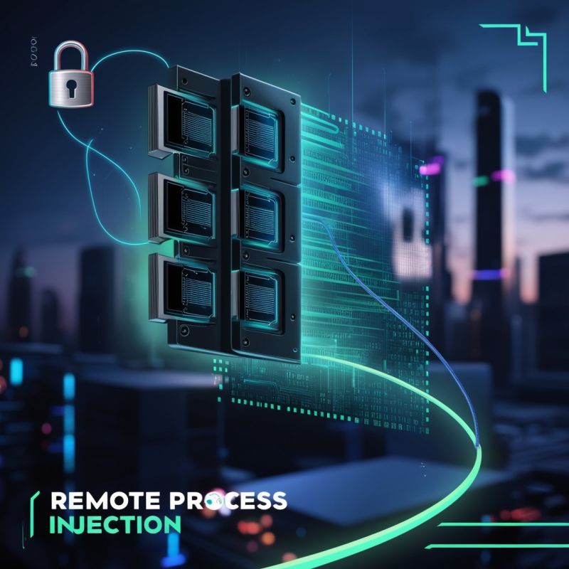 Tracking Process Injection Rangeforce - Artistic Ocean Background - High Resolution