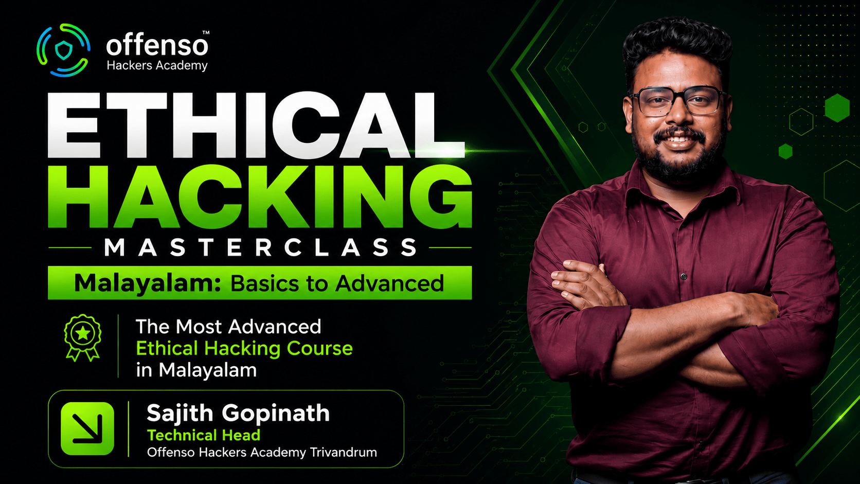 Ethical Hacking Masterclass Malayalam : Basics to Advanced