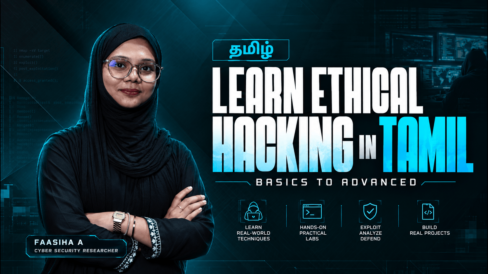 Learn Ethical Hacking in Tamil : Basics to Advanced