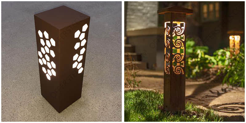 It is built with 555, coils . Garden Bollards Lighting|Outdoor Garden Post Lights