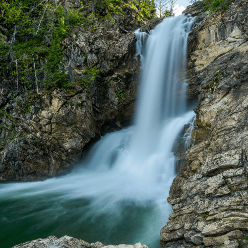 avalanche lake in glacier national park