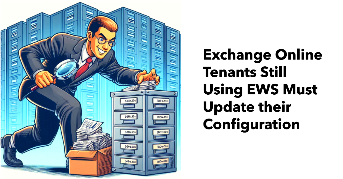 Another Nail in the Exchange Web Services Coffin
