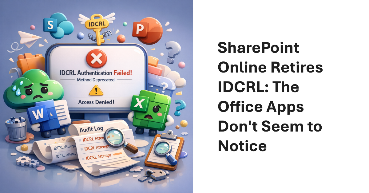 Explosion of Legacy SharePoint Online Legacy Authentication Audit Events