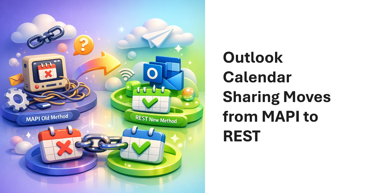Microsoft Rolls Out the New Calendar Sharing Model