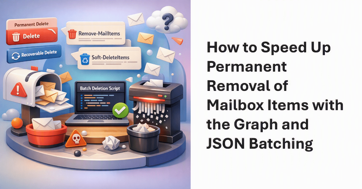 How to Use JSON Batching to Permanently Remove Mailbox Items