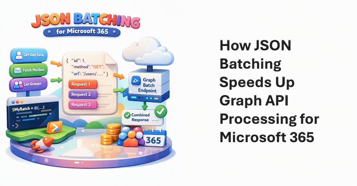 JSON batching speeds up Graph processing.