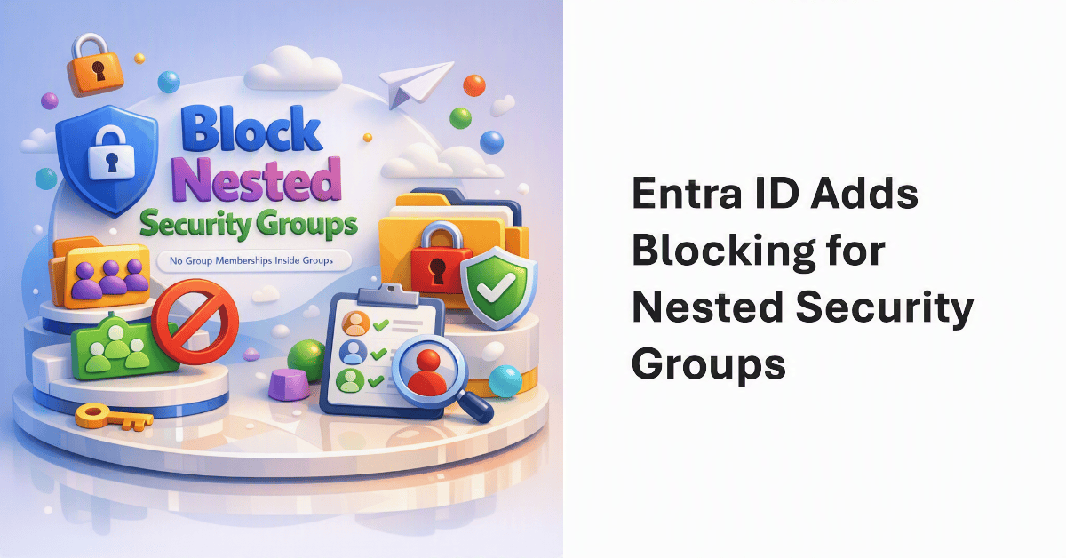 Block Nested Security Groups.