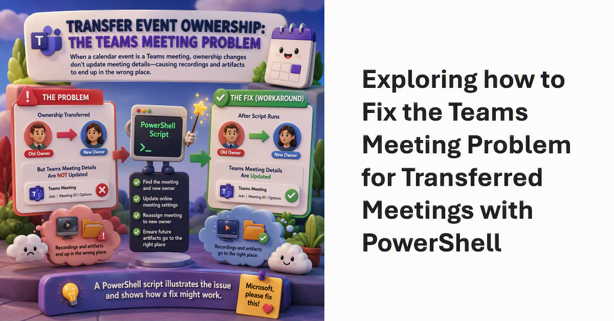 How to Update Teams Settings After Transferring Meetings