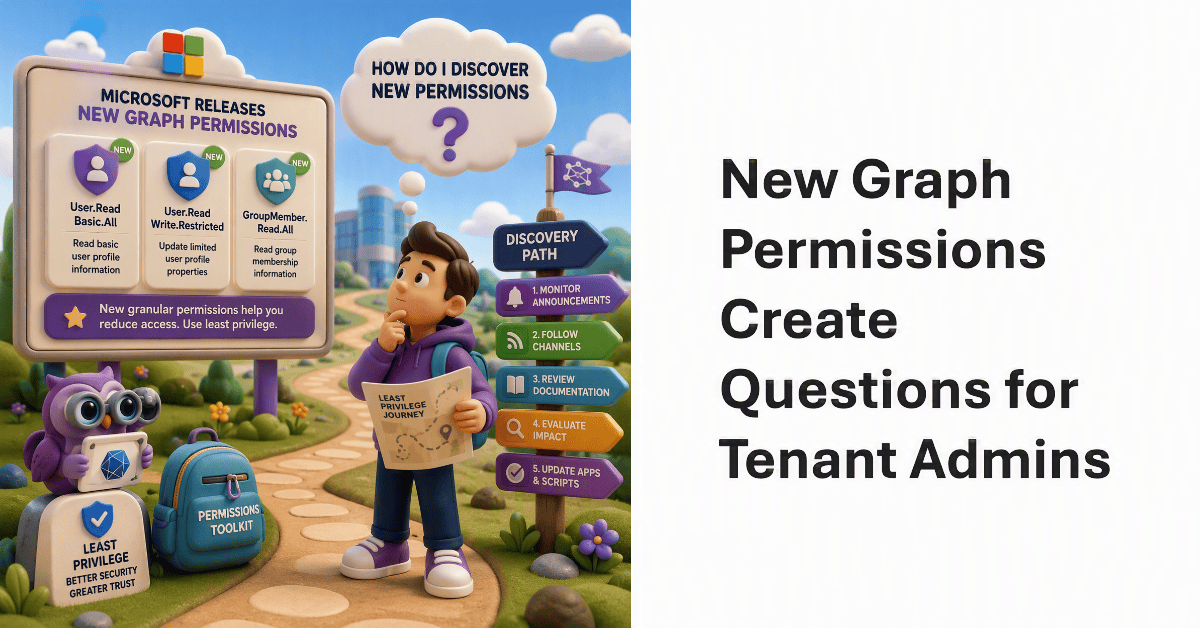 Granular Graph Permissions Create Questions for Tenant Admins.