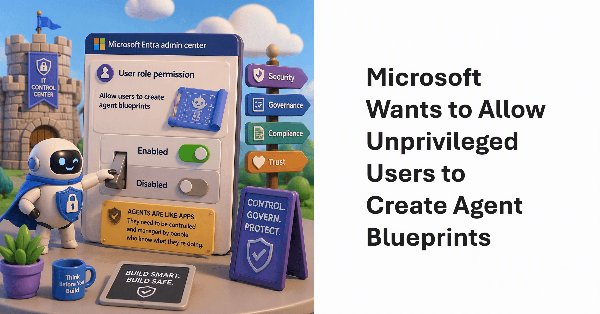 Microsoft Plans to Allow Users to Create Agent Blueprints